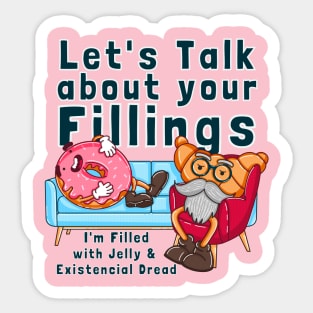 Donut Fillings Sticker